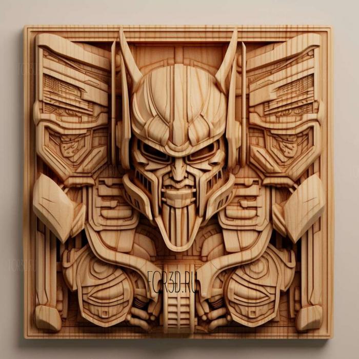 transformers 1 stl model for CNC